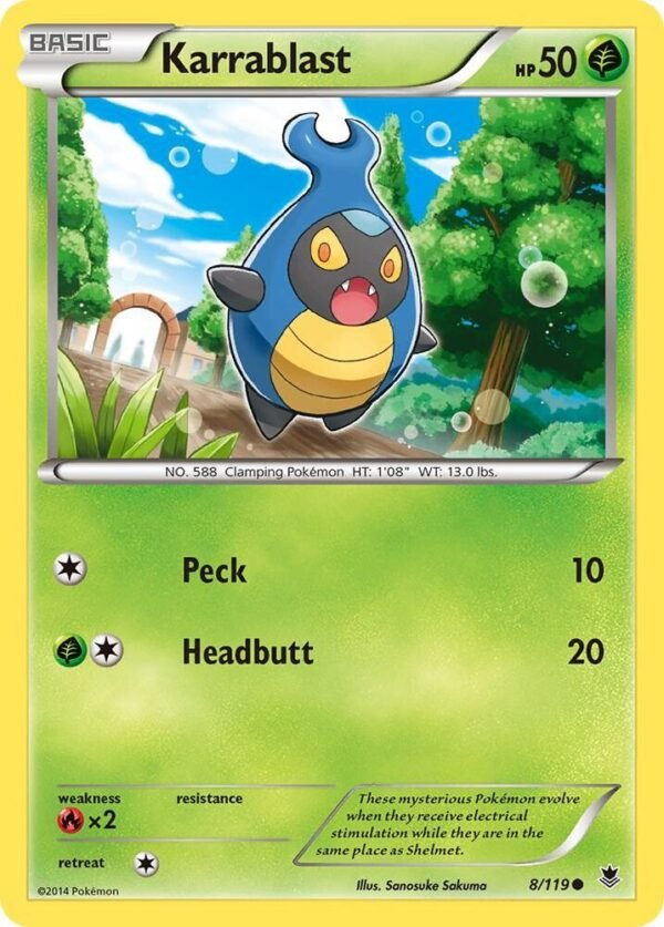 Karrablast 8/119 Normal XY – Phantom Forces