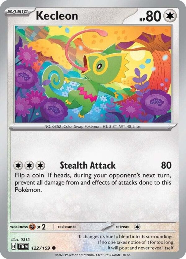 Kecleon 122/159 Normal SV09: Journey Together Kecleon 122/159 Normal SV09: Journey Together