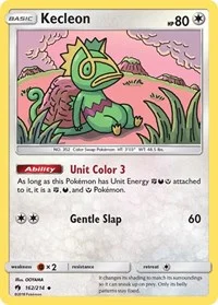 Kecleon (162) | 162/214 | Normal | SM - Lost Thunder
