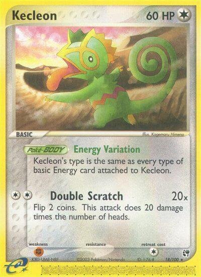 Kecleon 18/100 Normal Sandstorm