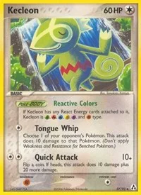 Kecleon | 37/92 | Reverse Holofoil | Legend Maker