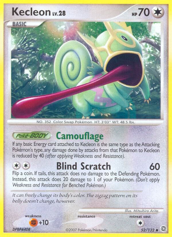 Kecleon 52/132 Reverse Holofoil Secret Wonders