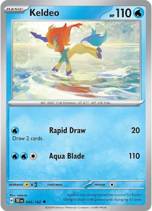 Keldeo 044/162 Normal SV05: Temporal Forces
