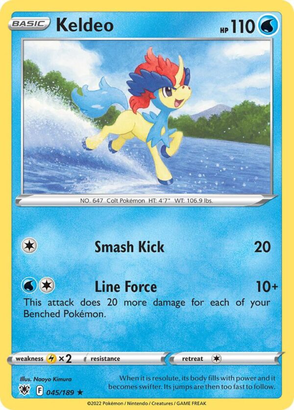 Keldeo 045/189 Normal Deck Exclusives