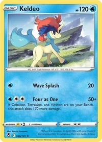 Keldeo | 046/195 | Normal | SWSH12: Silver Tempest