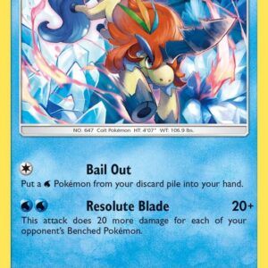 Keldeo 26/73 Holofoil Shining Legends Keldeo 26/73 Holofoil Shining Legends