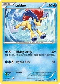 Keldeo (48) | 48/149 | Reverse Holofoil | Boundaries Crossed