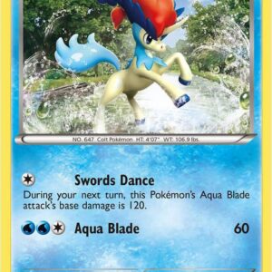 Keldeo BW60 Normal Black and White Promos