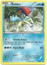 Keldeo | BW60 (Tinsel Holo) | Holofoil | Black and White Promos