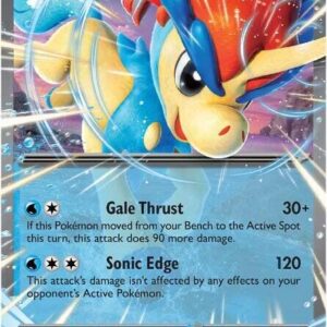 Keldeo ex 030/086 Holofoil SV: White Flare