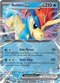 Keldeo ex | 030/086 | Holofoil | SV: White Flare