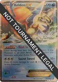 Keldeo EX | 2013 (Ian Whiton) | 49/149 | Normal | World Championship Decks