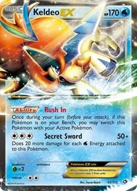 Keldeo EX | 45/113 | Holofoil | Legendary Treasures