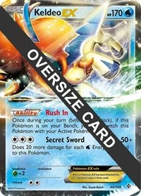 Keldeo EX | 49/99 | 049/099 | Holofoil | Jumbo Cards