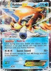 Keldeo EX | BW61 | Holofoil | Black and White Promos