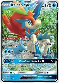 Keldeo GX | 47/236 | Holofoil | SM - Unified Minds