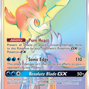 Keldeo GX (Secret) 240/236 Holofoil SM – Unified Minds