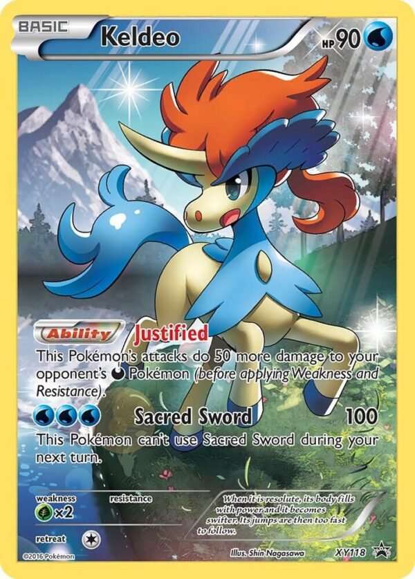 Keldeo XY118 Holofoil XY Promos Keldeo XY118 Holofoil XY Promos