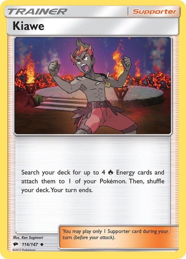 Kiawe 116/147 Normal SM – Burning Shadows