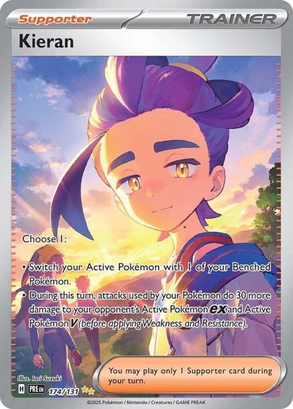 Kieran 174/131 Holofoil SV: Prismatic Evolutions