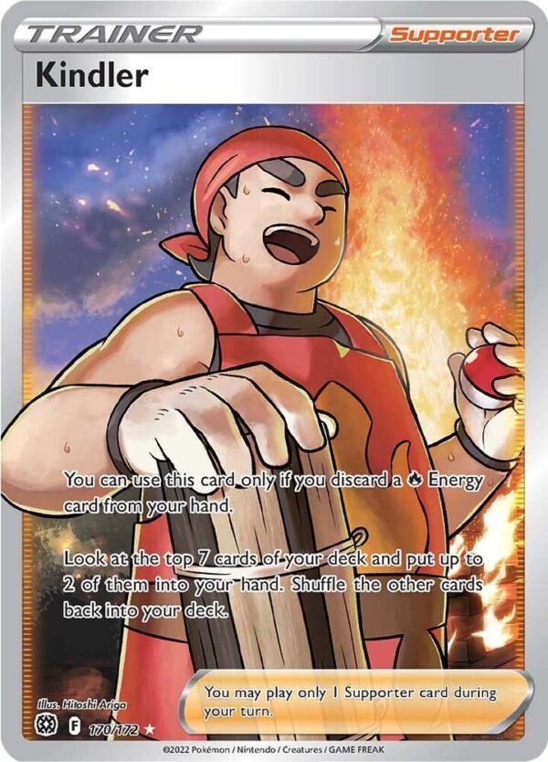 Kindler (Full Art) 170/172 Holofoil SWSH09: Brilliant Stars