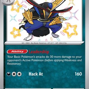 Kingambit 187/091 Holofoil SV: Paldean Fates