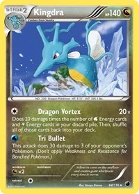 Kingdra | 84/116 | Reverse Holofoil | Plasma Freeze