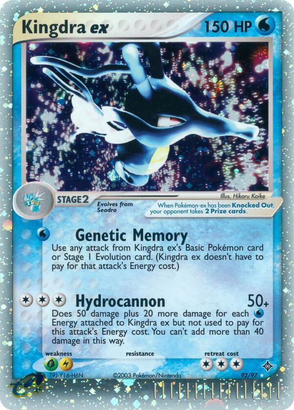 Kingdra ex 92/97 Holofoil Dragon
