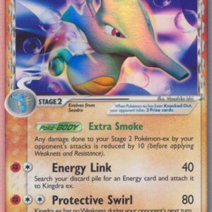 Kingdra ex (Delta Species) 94/101 Holofoil Dragon Frontiers Kingdra ex (Delta Species) 94/101 Holofoil Dragon Frontiers