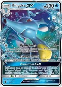 Kingdra GX | 18/70 | Holofoil | Dragon Majesty