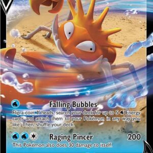 Kingler V 028/172 Holofoil SWSH09: Brilliant Stars