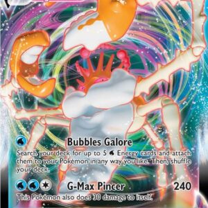 Kingler VMAX 029/172 Holofoil SWSH09: Brilliant Stars Kingler VMAX 029/172 Holofoil SWSH09: Brilliant Stars