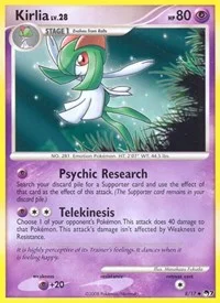 Kirlia | 008/017 | Holofoil | POP Series 7