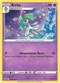 Kirlia | 061/189 | Reverse Holofoil | SWSH10: Astral Radiance Kirlia | 061/189 | Reverse Holofoil | SWSH10: Astral Radiance