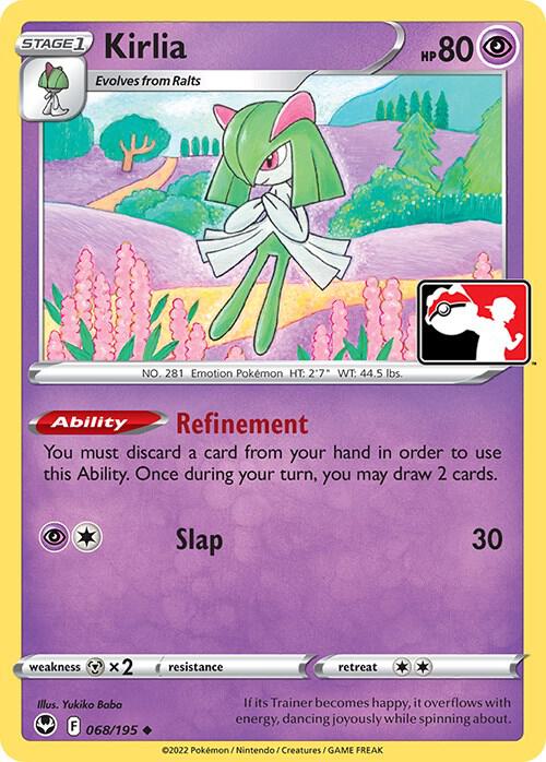 Kirlia 068/195 Normal Prize Pack Series Cards