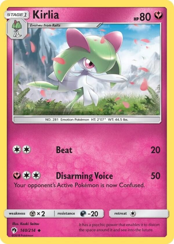 Kirlia 140/214 Normal SM – Lost Thunder