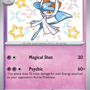 Kirlia 154/091 Holofoil SV: Paldean Fates Kirlia 154/091 Holofoil SV: Paldean Fates