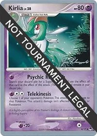 Kirlia | 2008 (Jason Klaczynski) | 8/17 | Normal | World Championship Decks