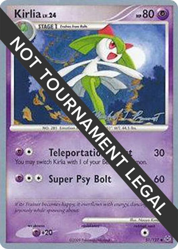 Kirlia 2010 (Michael Pramawat) 51/127 Normal World Championship Decks