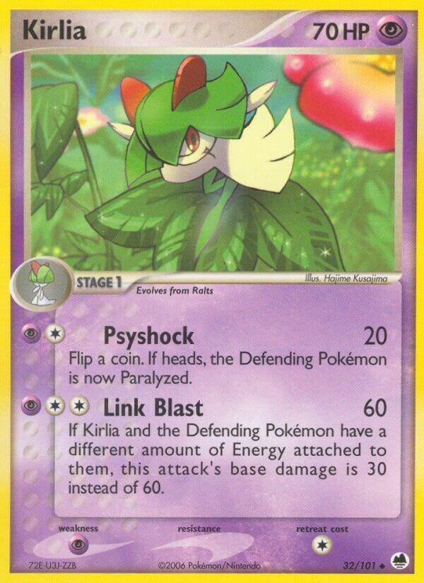 Kirlia 32/101 Reverse Holofoil Dragon Frontiers