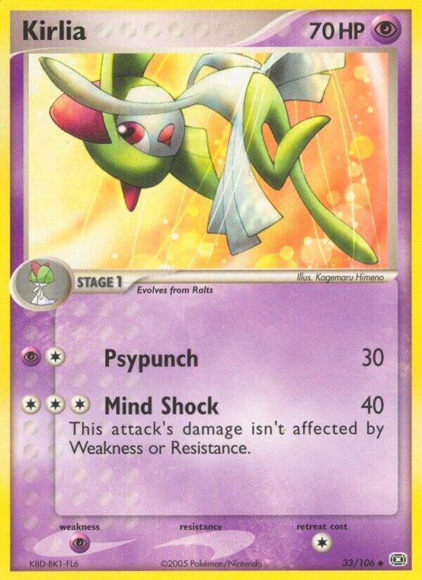 Kirlia 33/106 Normal Emerald