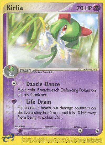 Kirlia 35/109 Reverse Holofoil Ruby and Sapphire Kirlia 35/109 Reverse Holofoil Ruby and Sapphire