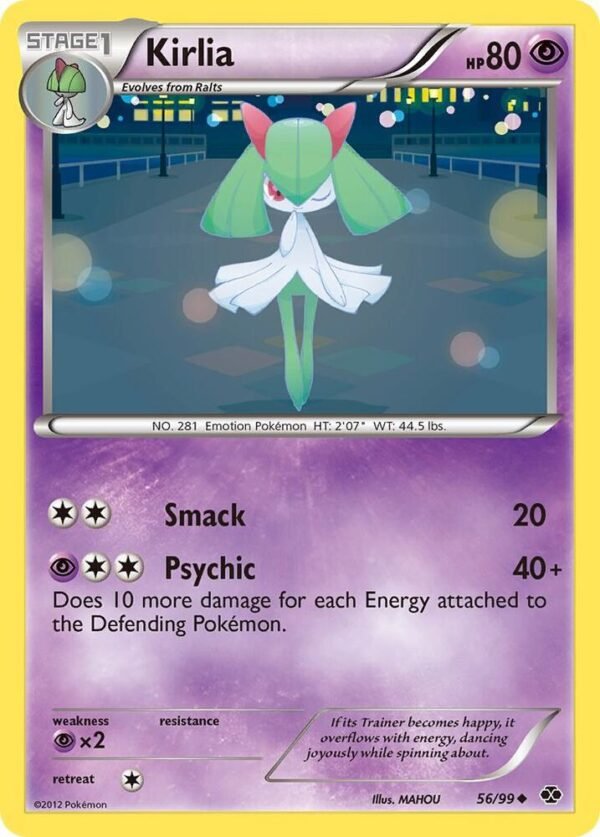 Kirlia 56/99 Reverse Holofoil Next Destinies Kirlia 56/99 Reverse Holofoil Next Destinies