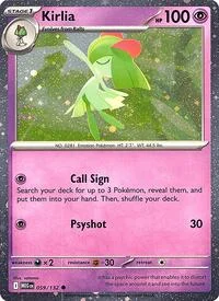 Kirlia (Cosmos Holo) | 059/132 | Holofoil | Miscellaneous Cards & Products