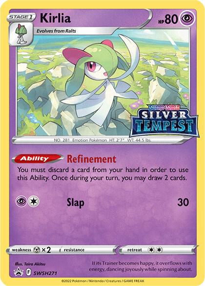 Kirlia SWSH271 (Prerelease) Holofoil SWSH: Sword & Shield Promo Cards Kirlia SWSH271 (Prerelease) Holofoil SWSH: Sword & Shield Promo Cards