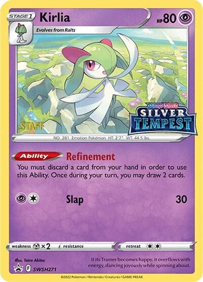 Kirlia SWSH271 (Prerelease) [STAFF] Holofoil SWSH: Sword & Shield Promo Cards