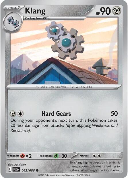 Klang 062/086 Reverse Holofoil SV: Black Bolt