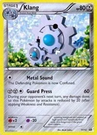 Klang | 11/12 | 011/012 | Holofoil | McDonald's Promos 2012