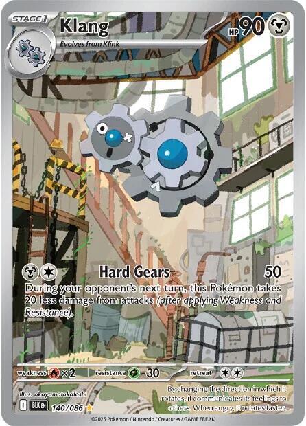 Klang 140/086 Holofoil SV: Black Bolt