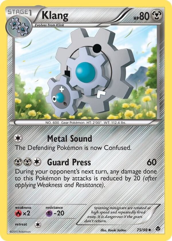Klang 75/98 Reverse Holofoil Emerging Powers